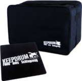 Keepdrum CB-01 Cajon Gig Bag Tasche Cajontasche + Pad CP-01 Sitzauflage - 1